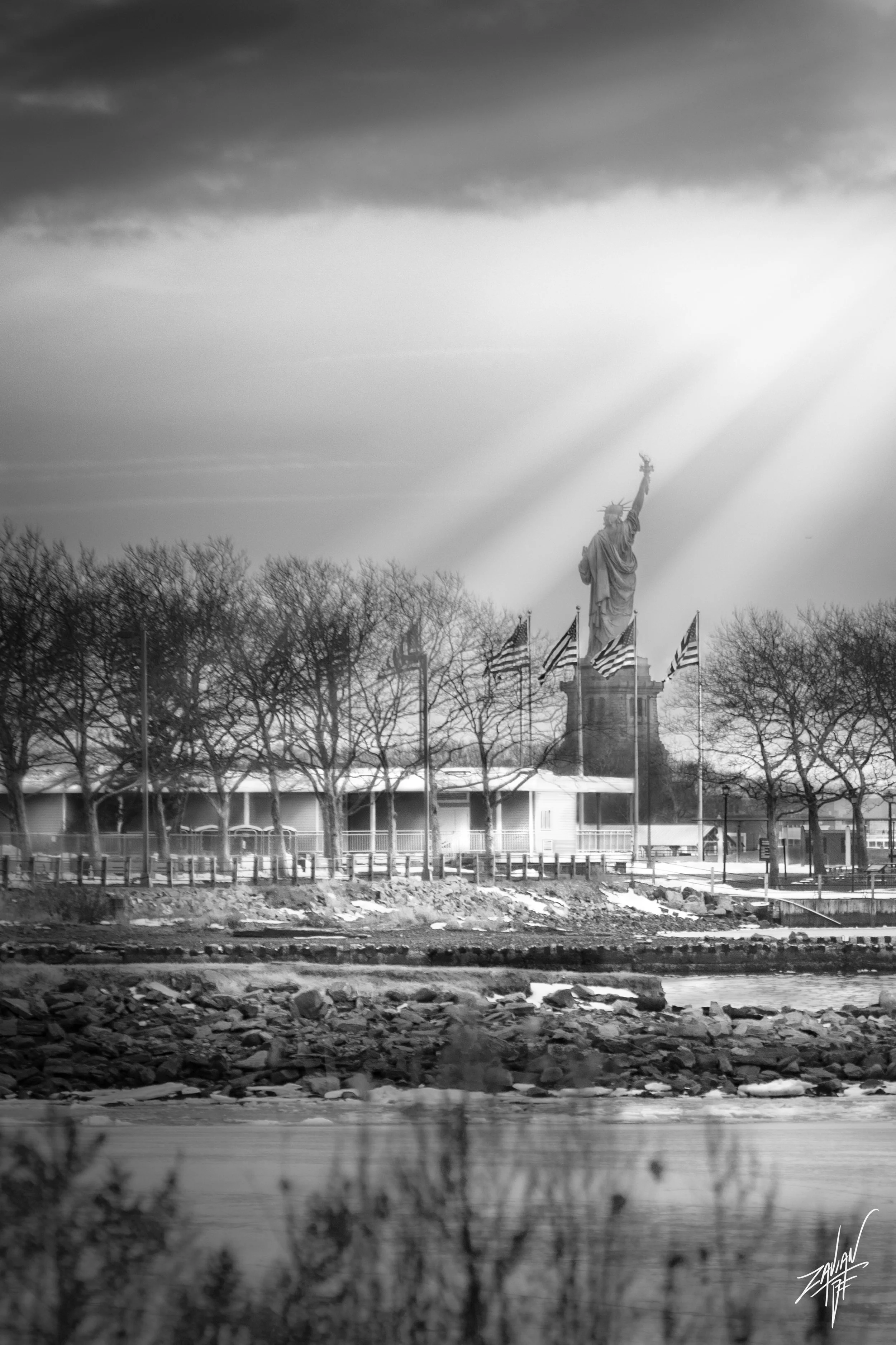 Liberty State Park "Season of Winter" Administration Building