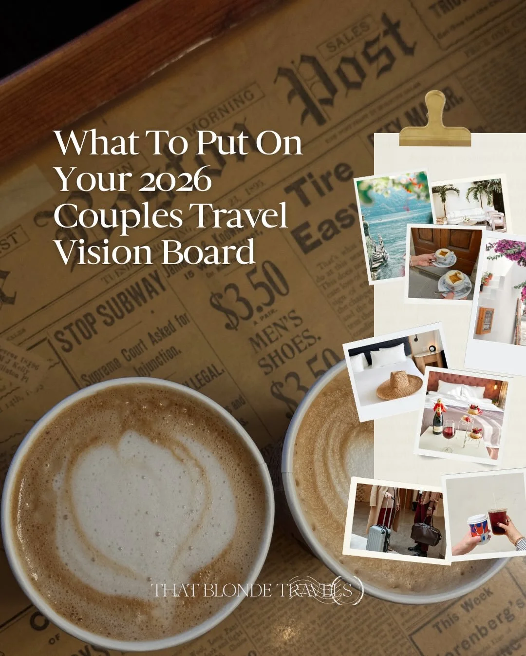 Your 2026 travel vision doesn&rsquo;t have to be louder.
It can be slower. Deeper. More intentional. 

Think: wandering new cities without rushing, mornings that start with pastries instead of alarms, nature that resets you, and hotels that feel like