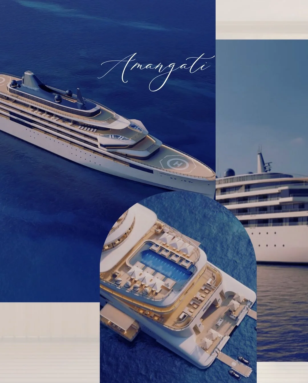 Aman is heading to the sea. 🚢✨ 
Introducing Amangati, Aman&rsquo;s new ultra luxury cruise experience designed to be one of the most exclusive ships in the world.

With only 47 suites onboard, it will be even more intimate than other luxury yachts e