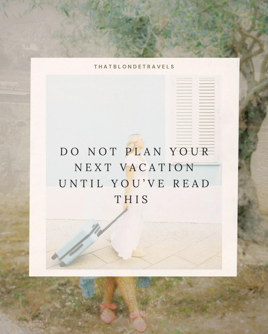 There&rsquo;s a difference between booking a trip&hellip; and experiencing one ✨

The kind where everything feels seamless, every detail is intentional, and you&rsquo;re taken care of in ways you didn&rsquo;t even know to ask for.

That&rsquo;s the p