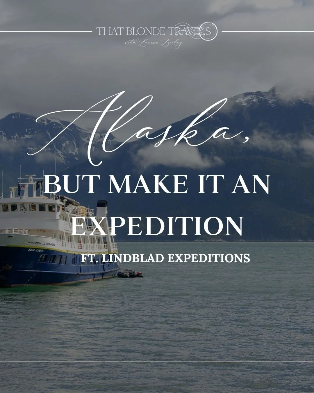 Somewhere between the glaciers, the wildlife, and the people I met along the way, I realized Alaska is meant to be experienced. Not just seen. 

My @lindbladexp journey was one of those trips that stayed with me long after I got home. It reminded me 