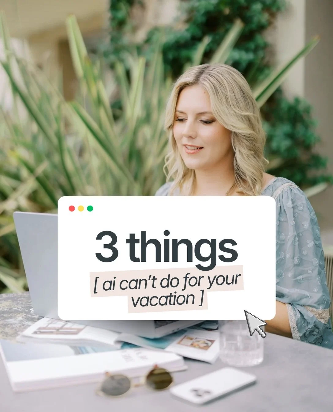 AI can plan a lot of your vacation. It can give you hotel ideas, build itineraries, compare destinations, and answer questions in seconds.

But there are a few things AI can&rsquo;t replace. 

When your flight gets canceled, your room isn&rsquo;t wha