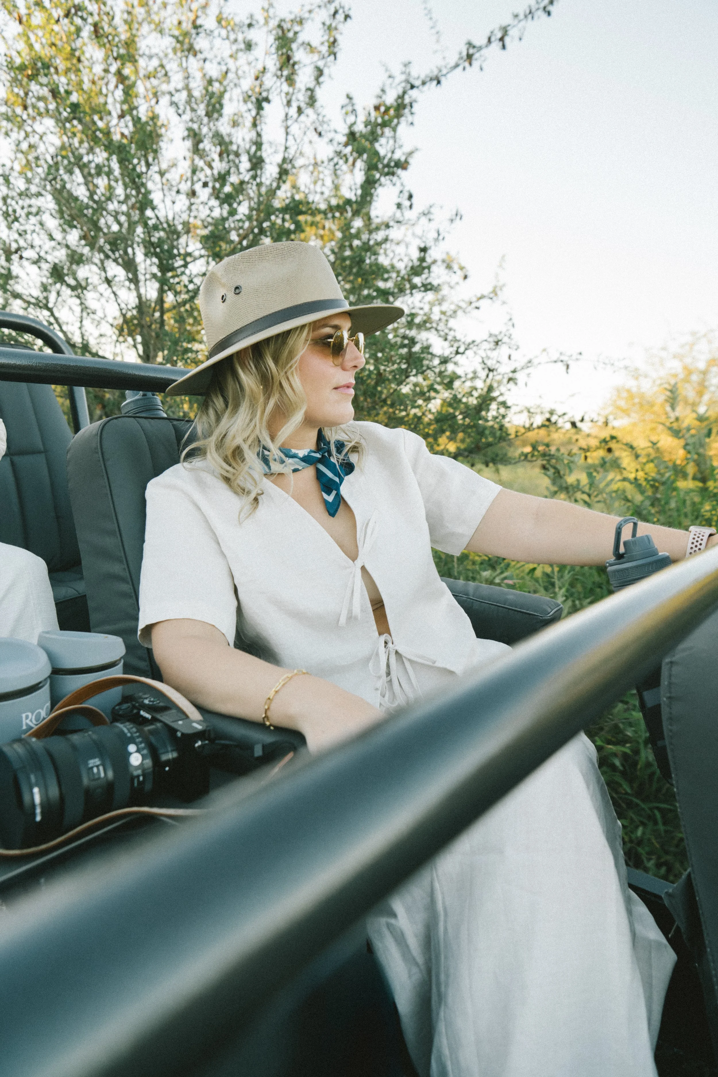 That Blonde Travels on Safari in South Africa