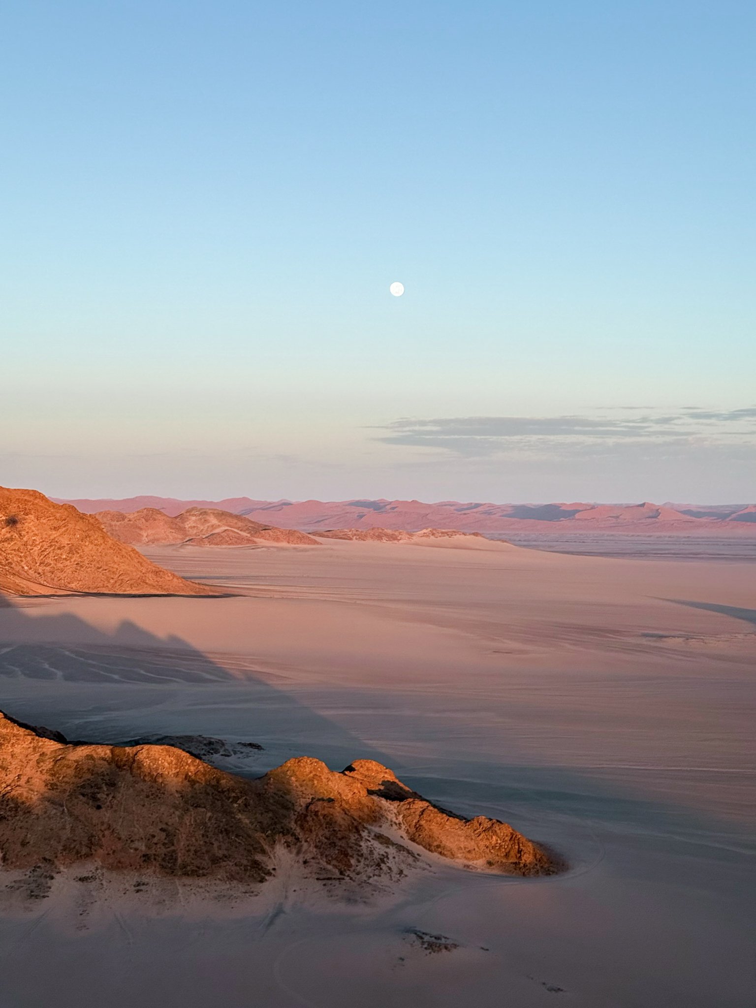 Namibia from a hot air ballon