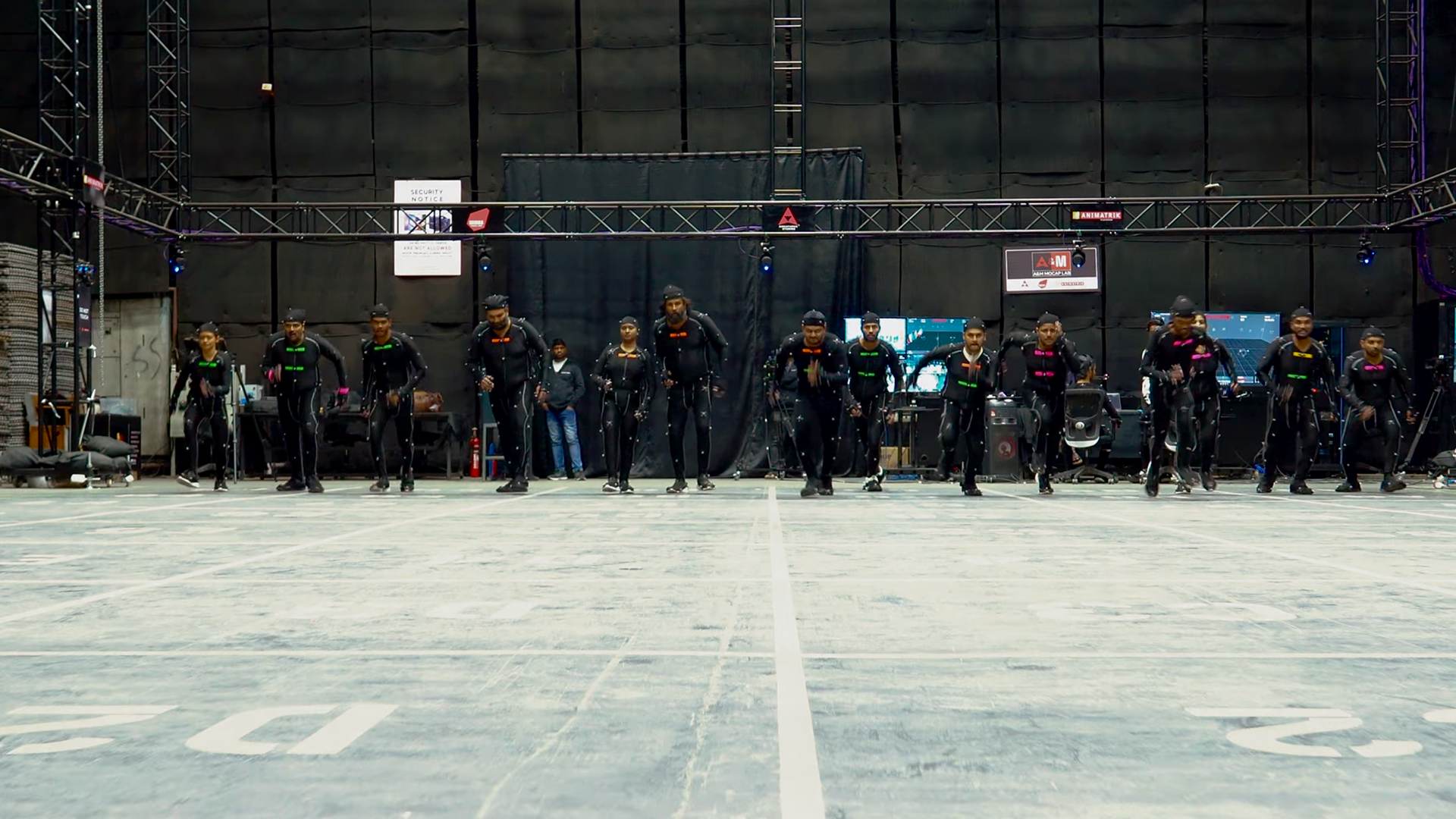 Animatrik partners on Hyderabad mocap stage