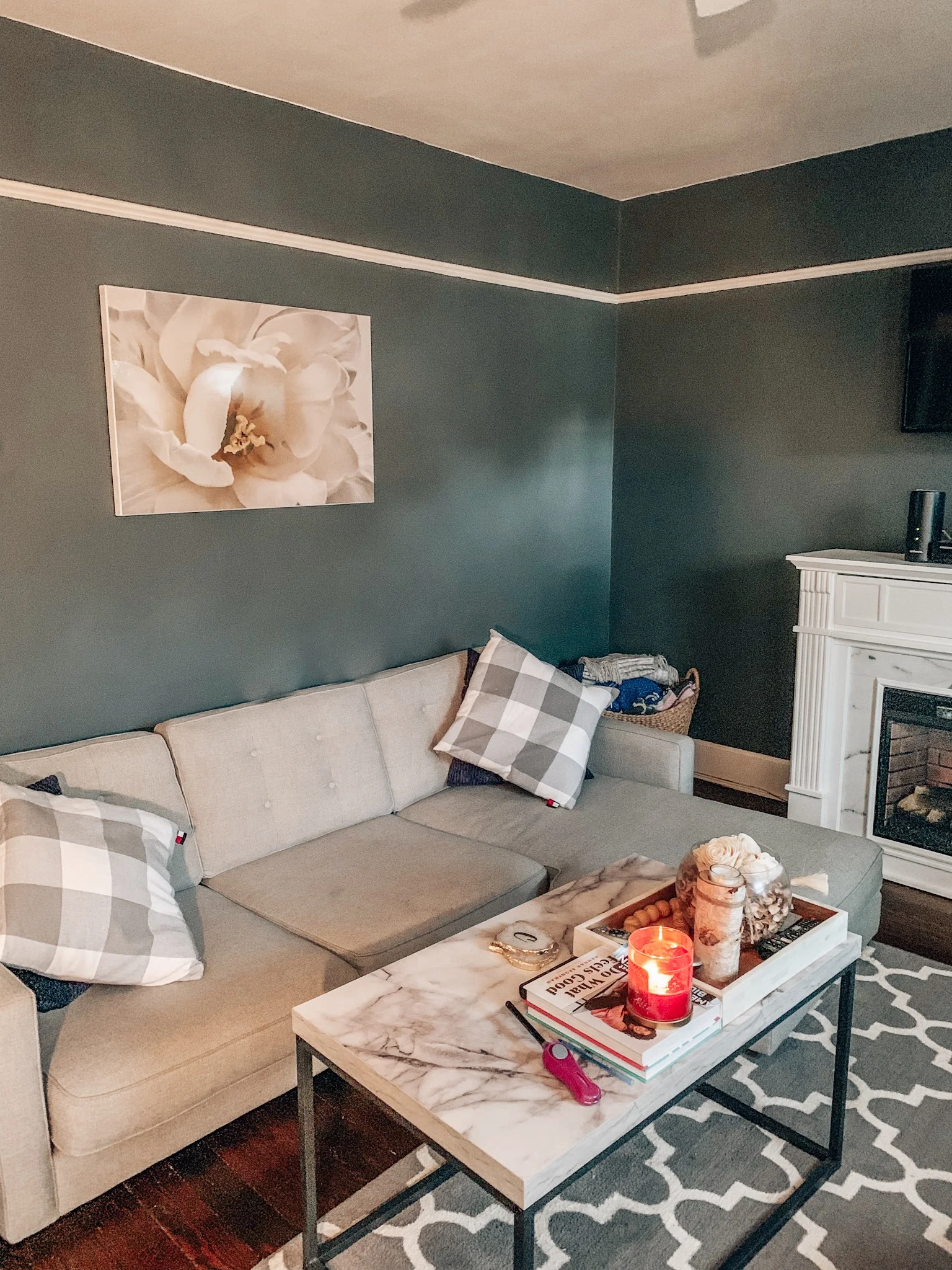 Decluttering your space and mind. 