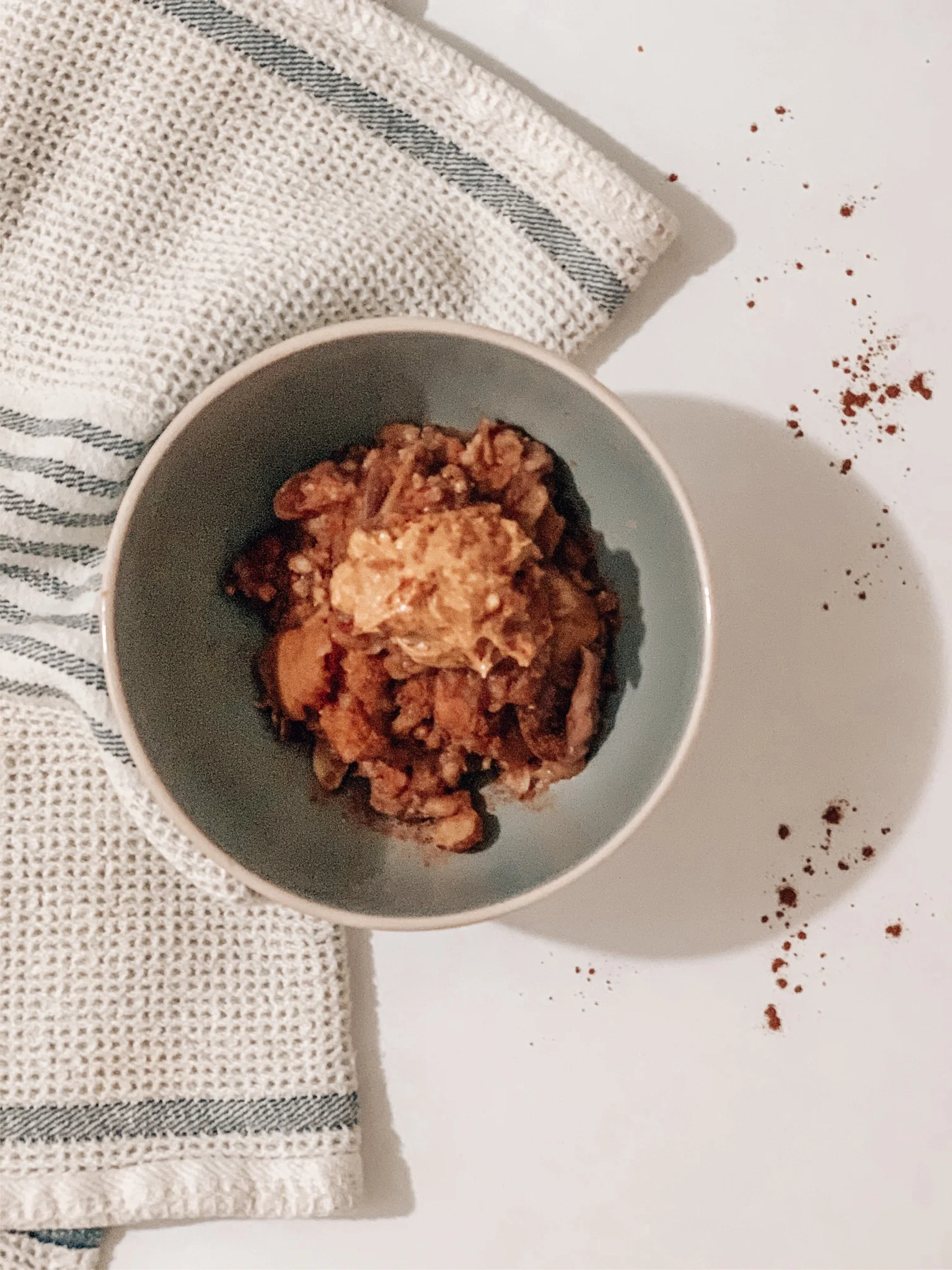 Healthier Apple Crisp