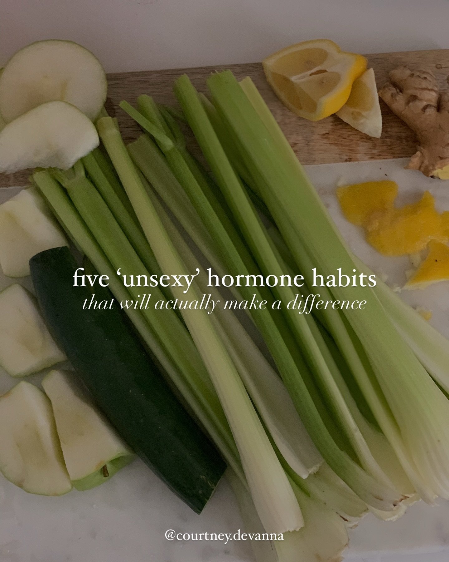 The most impactful things you can do for your hormones? They aren&rsquo;t trendy, fancy, or always fun to talk about.

No amount of green juice, supplements, or quick fixes will make up for skipping the basics. If you&rsquo;re constantly running on s