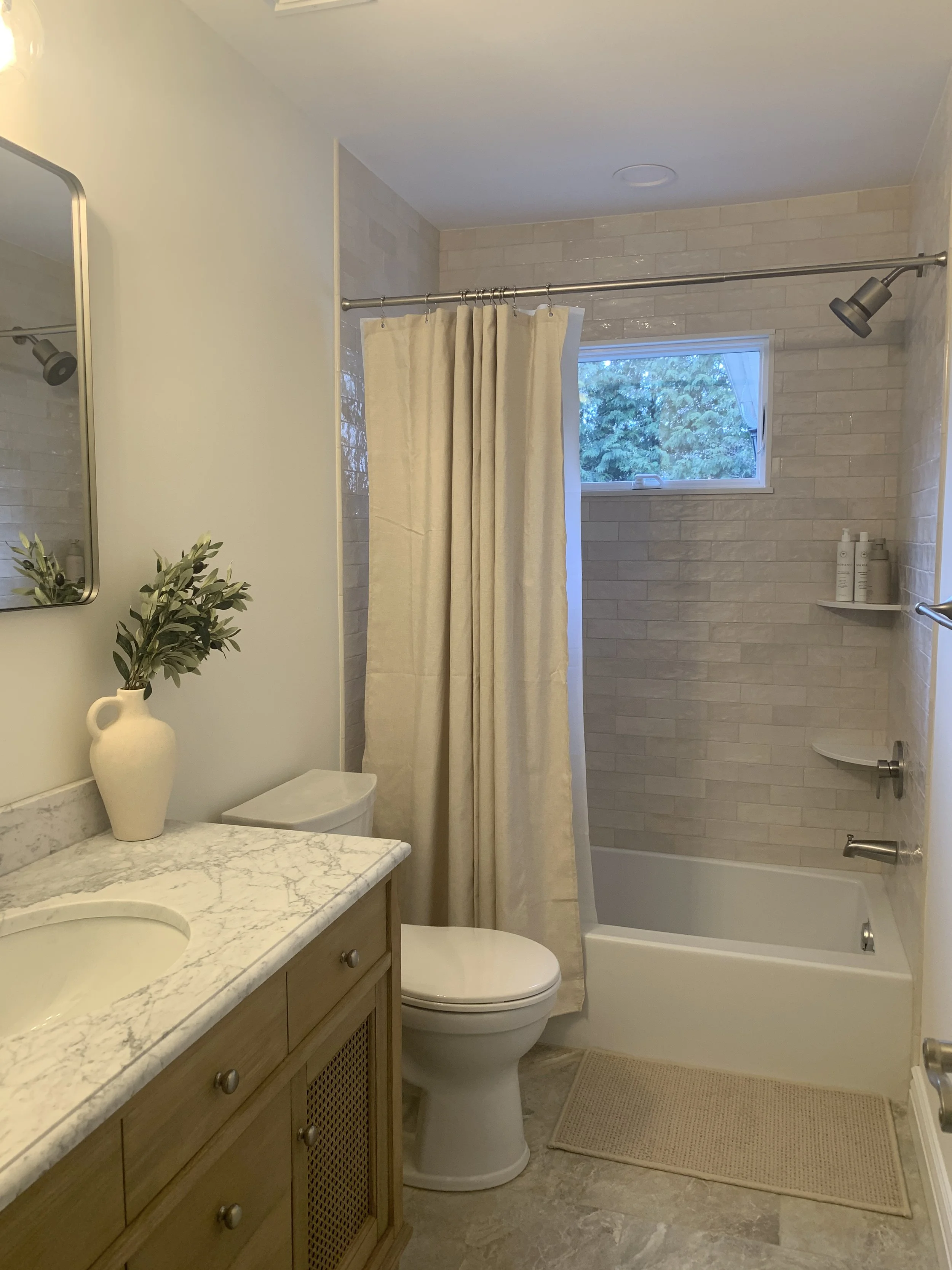 From Leak to Luxe: Our Stressful Bathroom Reno (and Everything We Purchased)