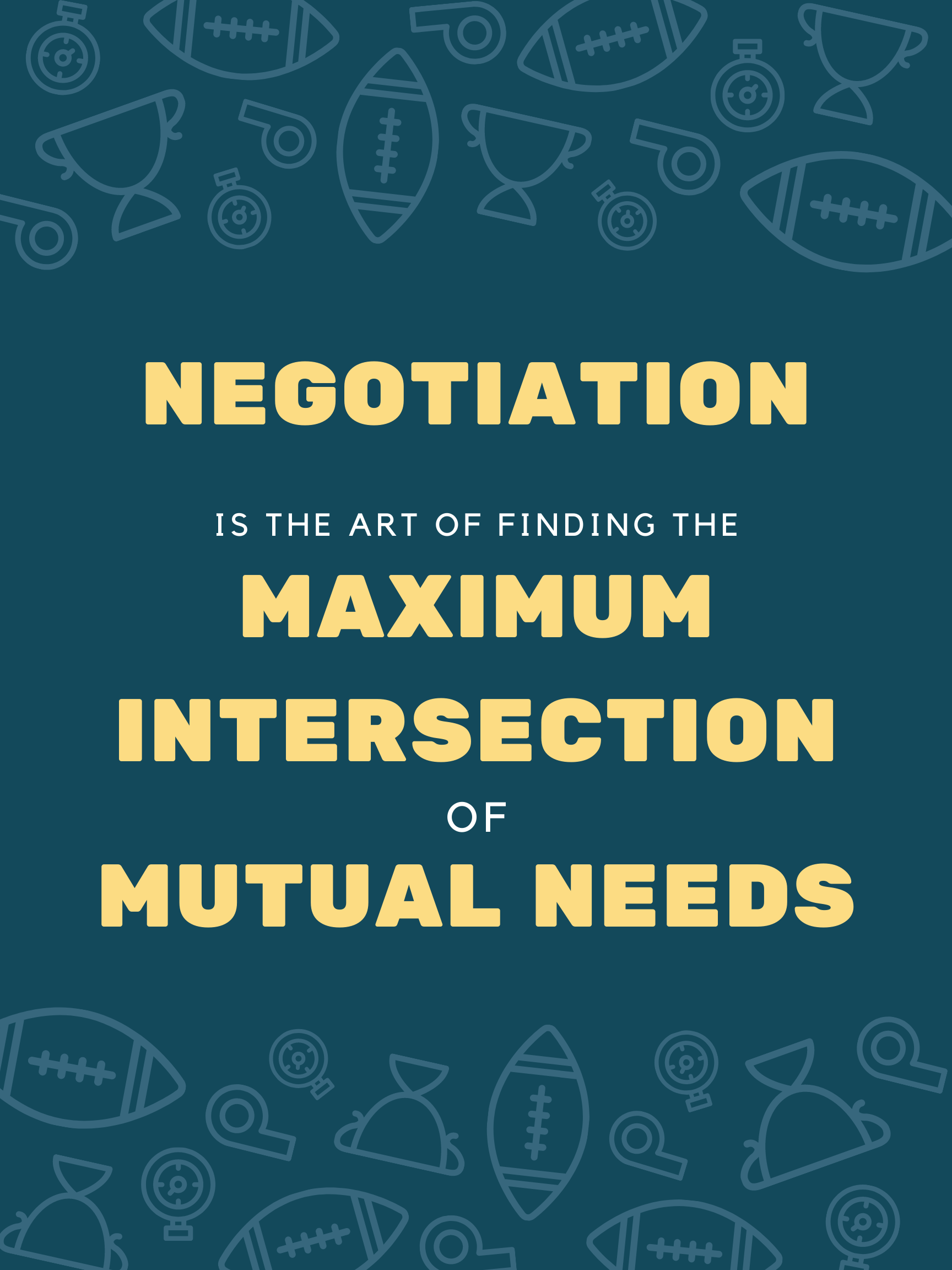 Negotiation is the art of finding the maximum intersection of mutual needs. (1).png