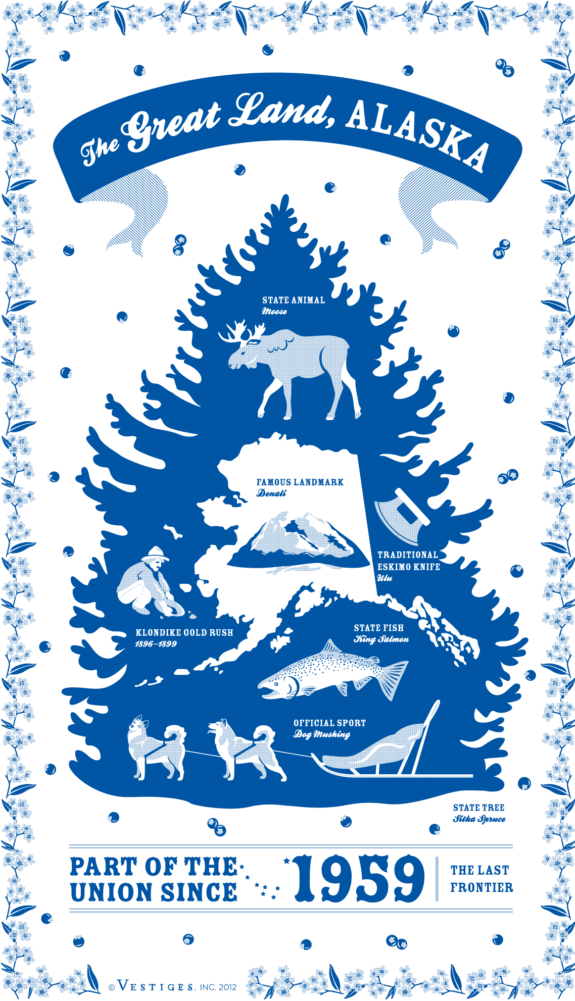 Alaska State created by artist Katie DeYoe