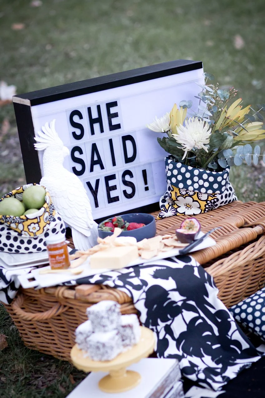  Beautiful Spaces Centennial Park engagement event styling 5 
