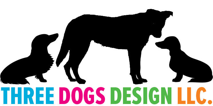 three dogs design llc.