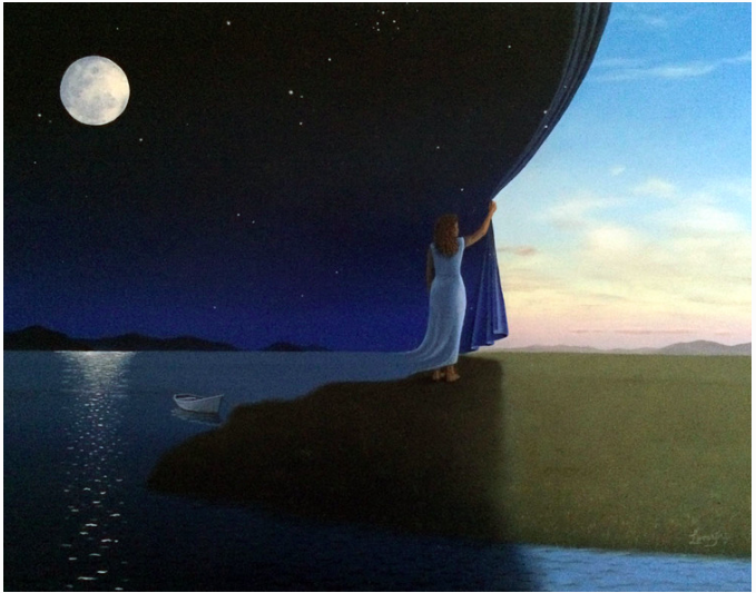The Night Curtain - copyright James and Lynn Lemyre