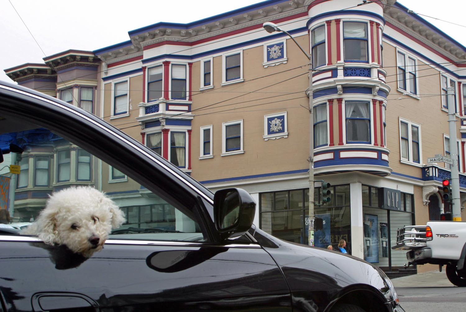 Corner of Haight and Ashbury streets (San Francisco, California)