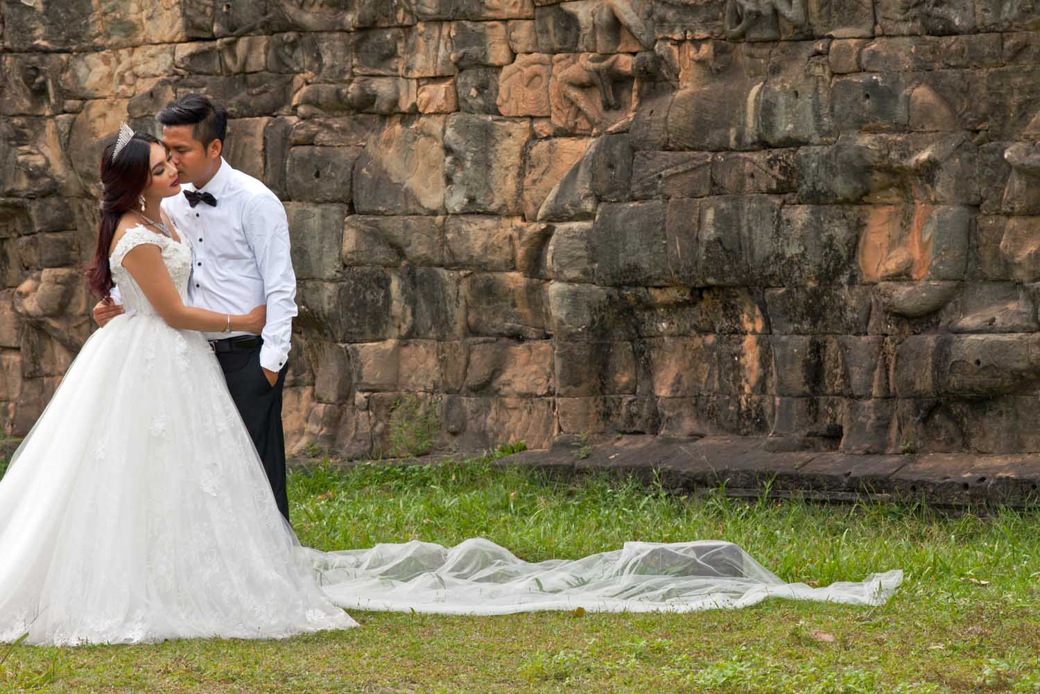 Wedding at Angkor Thom