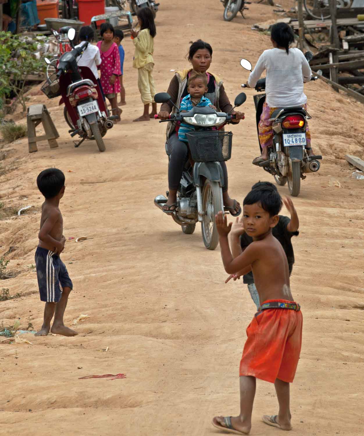 Village near Tonle Sap