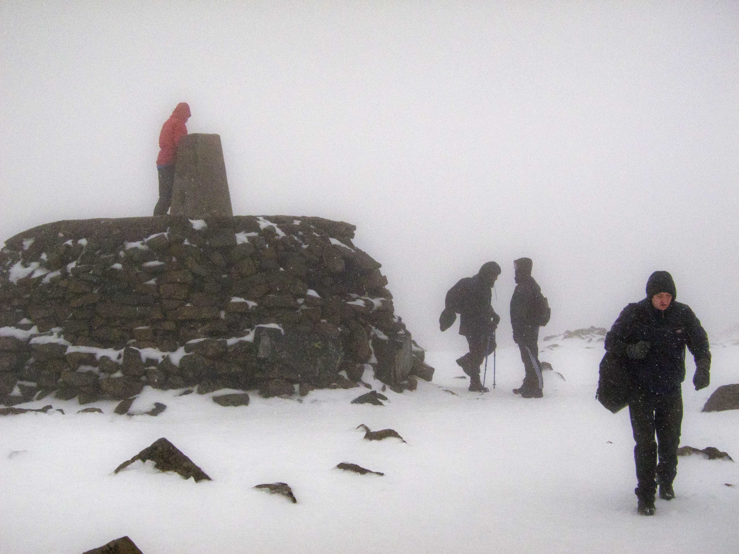 Ben Nevis in the Highlands is Britain’s hightest peak at slightly more than 4,400 feet. Its name in Gaelic translates as “Venomous Mountain” or “Malicious Mountain,” which is apropos because its weather is unpredictable and can turn nasty quickly. T