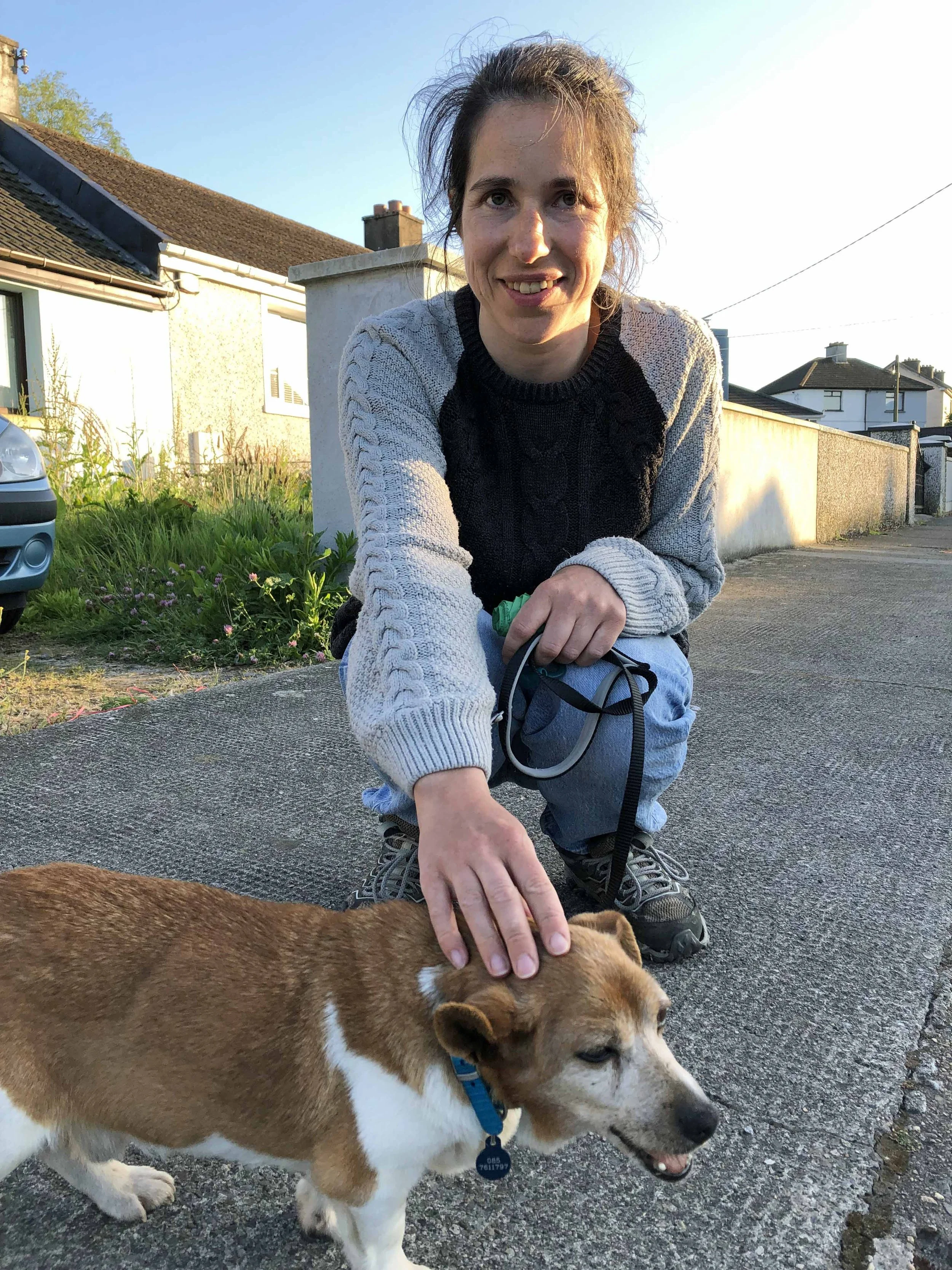 Tiny and his keeper (Waterford)