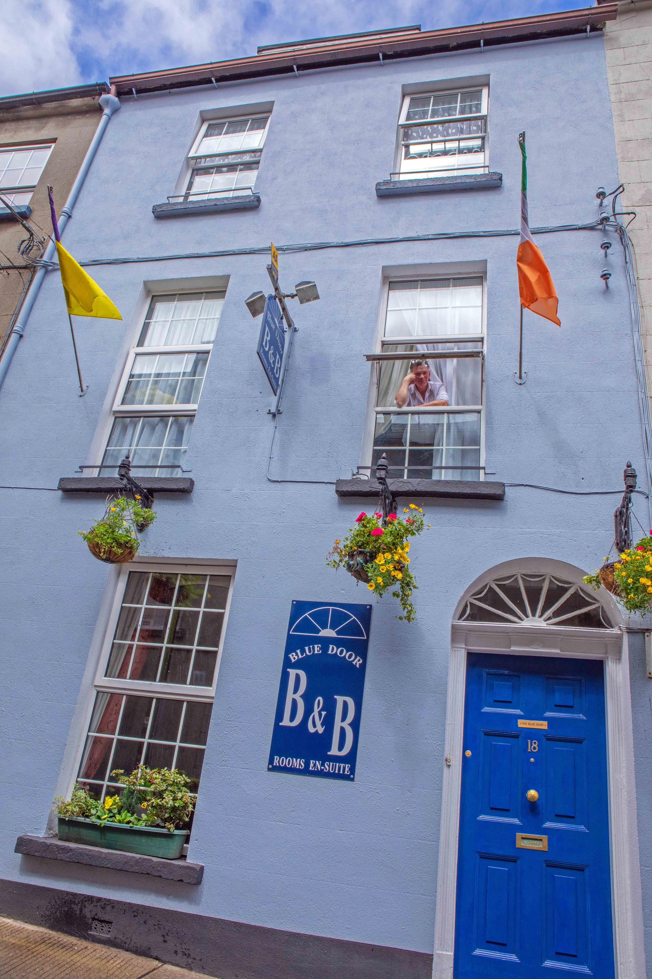Derrick, owner of the Blue Door B&B (Wexford)