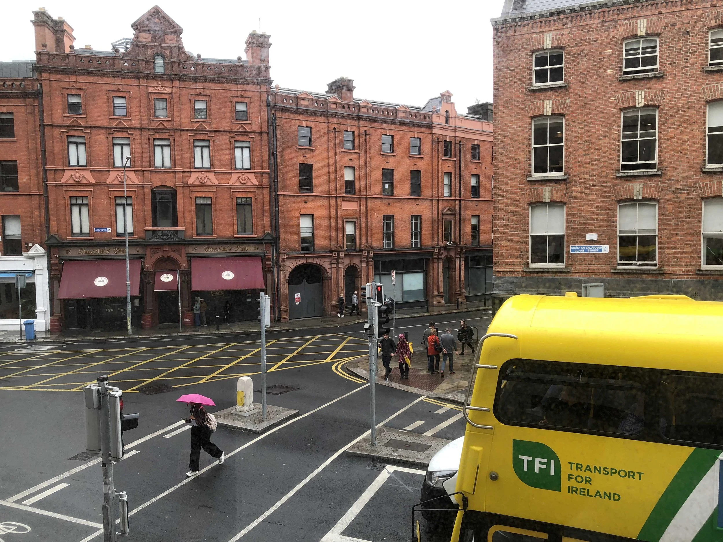 Dublin (view from National Gallery of Ireland)