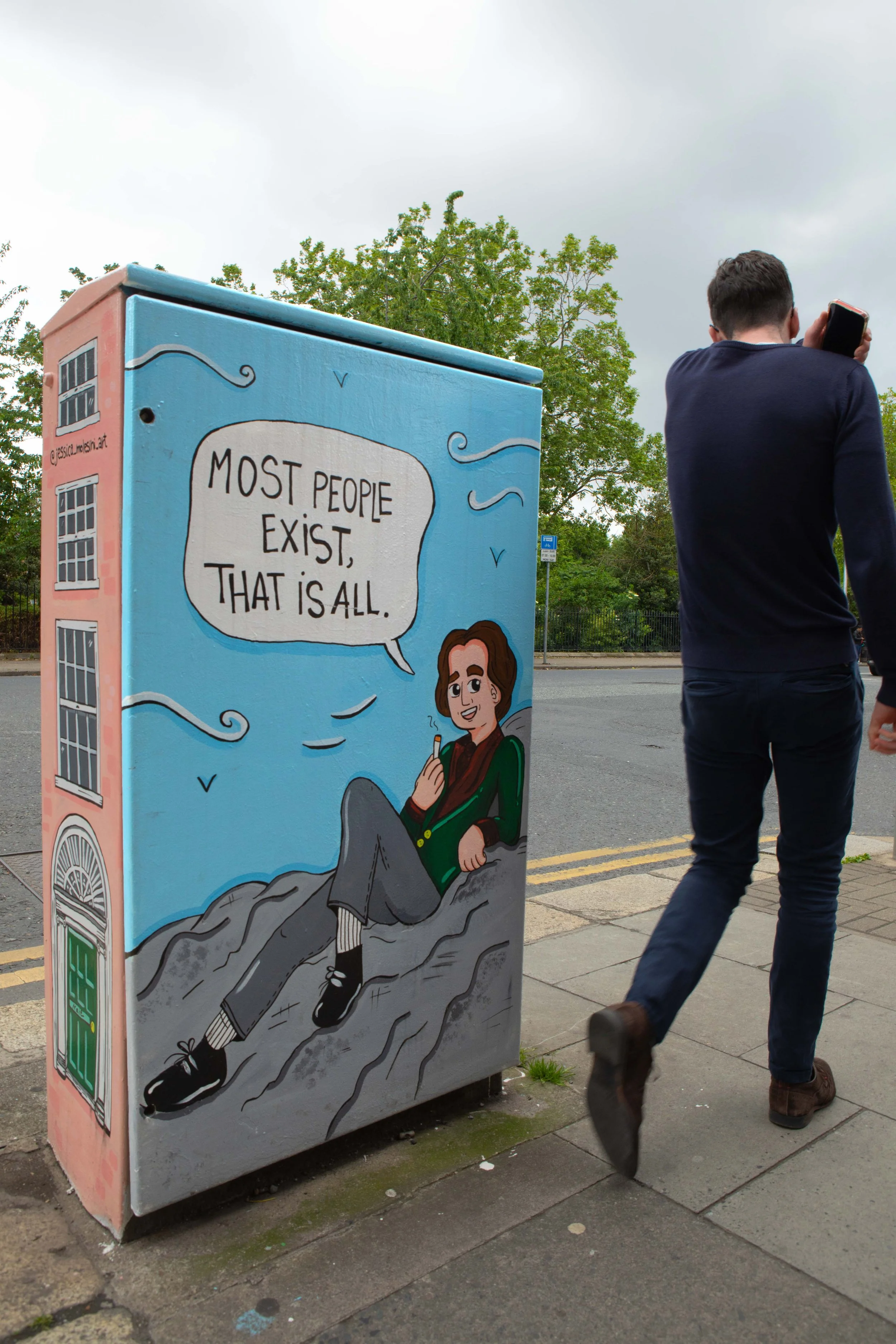 An observation from Dublin native Oscar Wilde