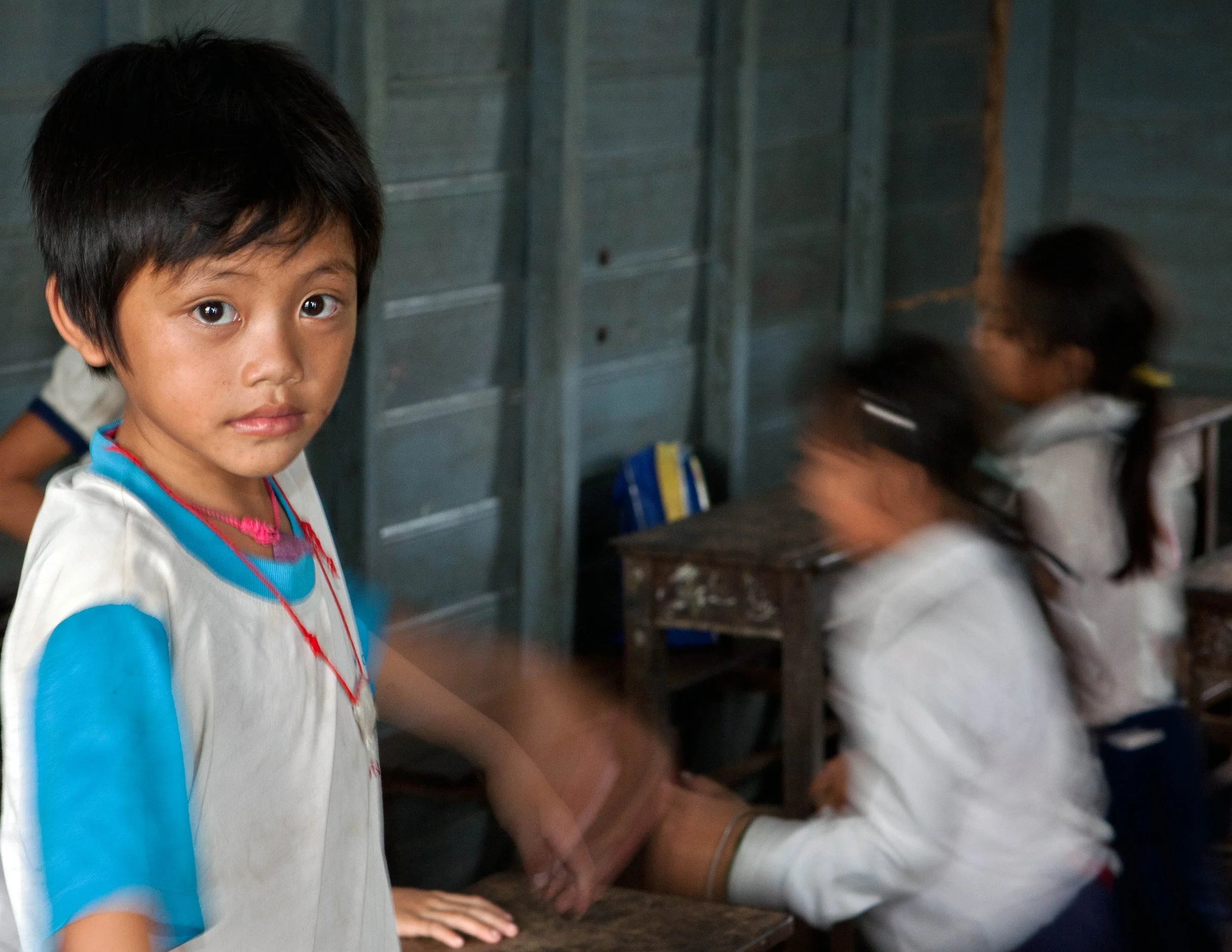  Tonle Sap floating school 