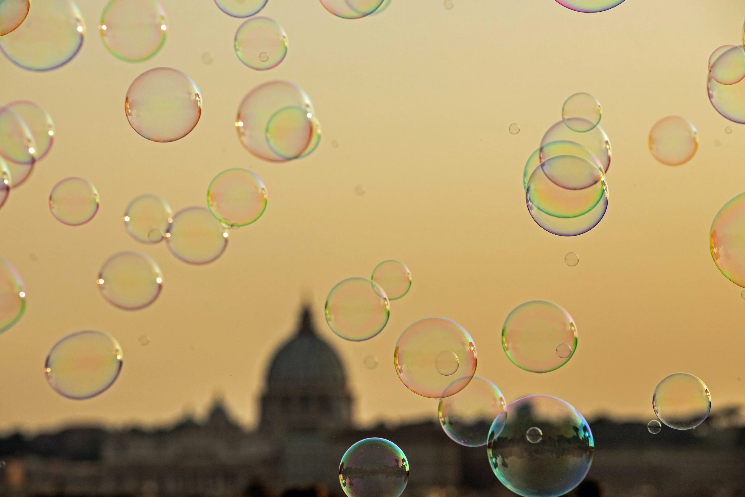  St. Peter's Basilica at dusk 
