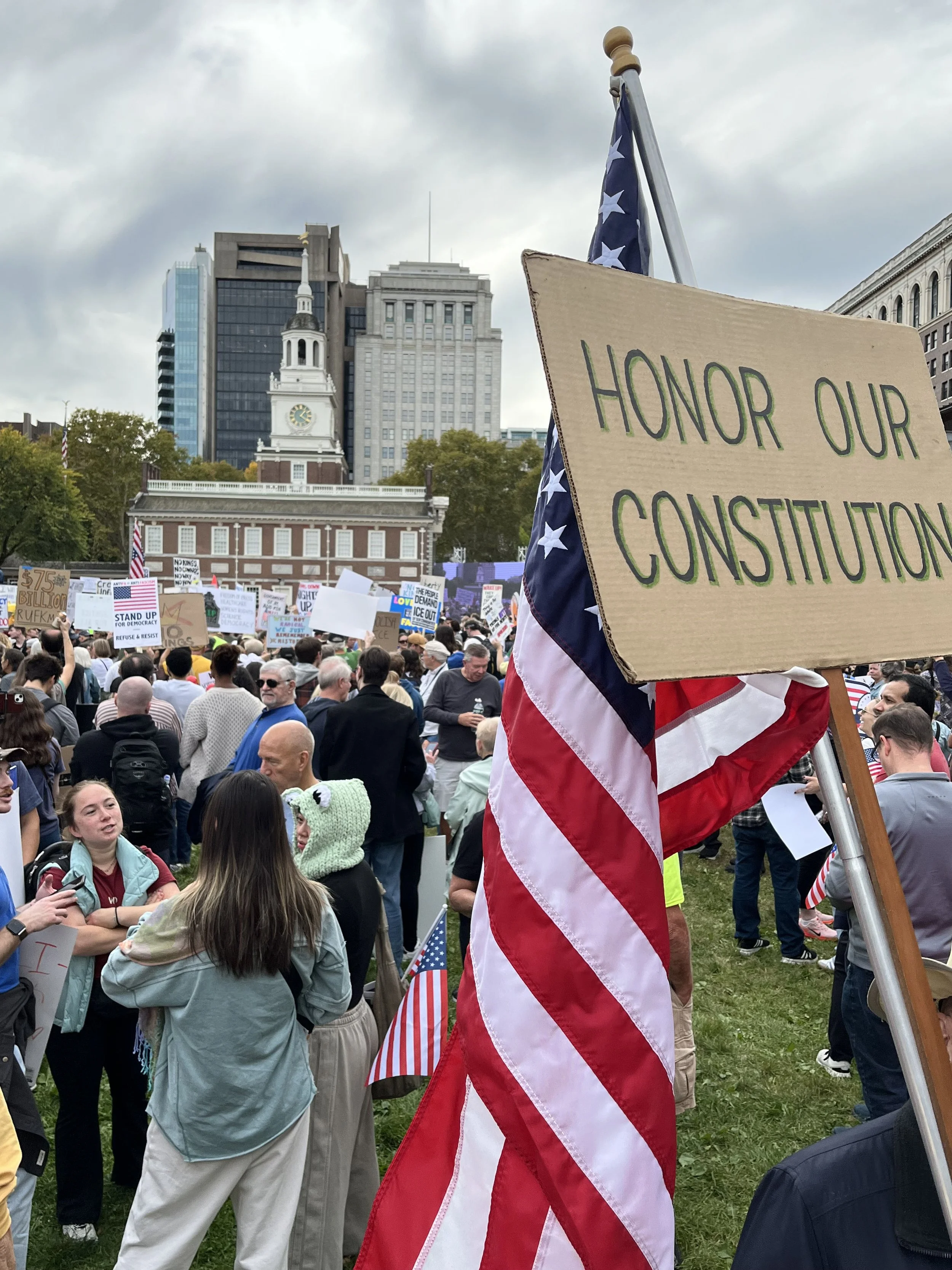  The second “No Kings” rally on October 18, 2025 attracted an estimated 5 million to 7 million people at more than 2,700 events across the U.S., as well as anti-Trump events (sometimes called “No Tyrants” protests) overseas in cities including London
