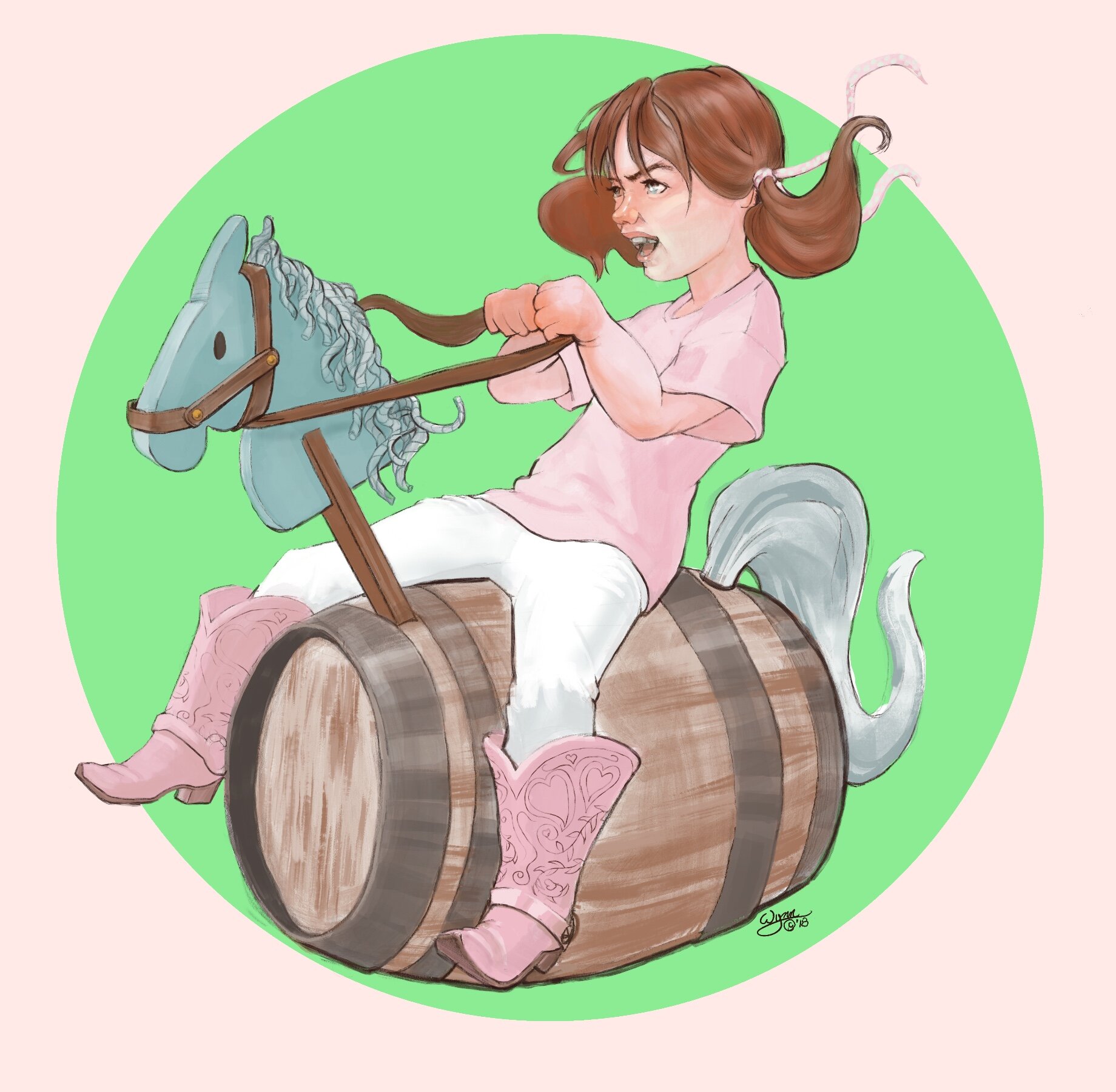 Barrel Racing