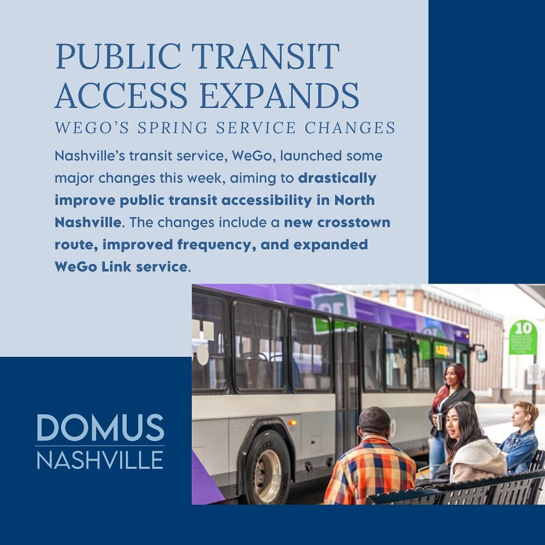Public transportation and housing are inextricably linked. As our population continues to grow, we expect to see more mixed-use housing developments along our most accessible transit corridors. Developers will be able to eliminate expensive and unnec