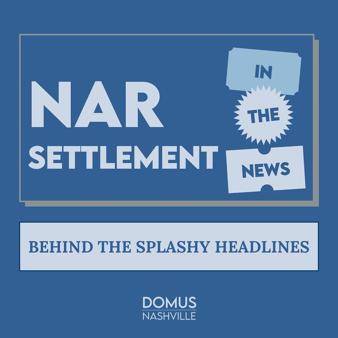 Last month, the NAR reached a settlement in a class action lawsuit that has made splashy headlines. As with most news stories, there&rsquo;s a little more to the settlement than can be condensed into a sound bite. If you missed the story, NAR has pro