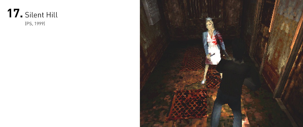  Silent Hill chocou com uma sutileza que os jogos de terror ainda não haviam apresentado. Em vez dos sustos gratuitos, deixava o jogador apreensivo e inquieto com seu clima sinistro e opressor. 