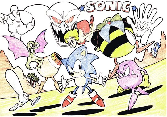 Originalmente, Sonic tinha uma namorada sexy e uma banda, que foram eliminados após pressão da Sega of America