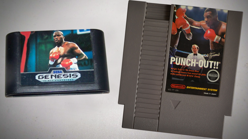 James “Buster” Douglas ganhou seu próprio jogo para Mega Drive após nocautear Mike Tyson, que por sua vez, era a estrela de Punch-Out!!, do NES