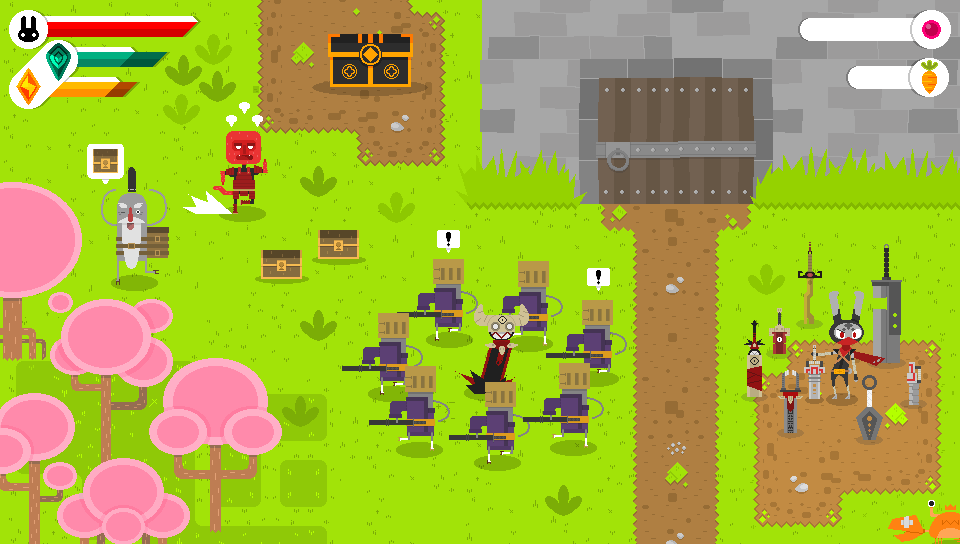 Novo modo de “aventura” de Ninjin: Clash of Carrots dará mais liberdade ao jogador