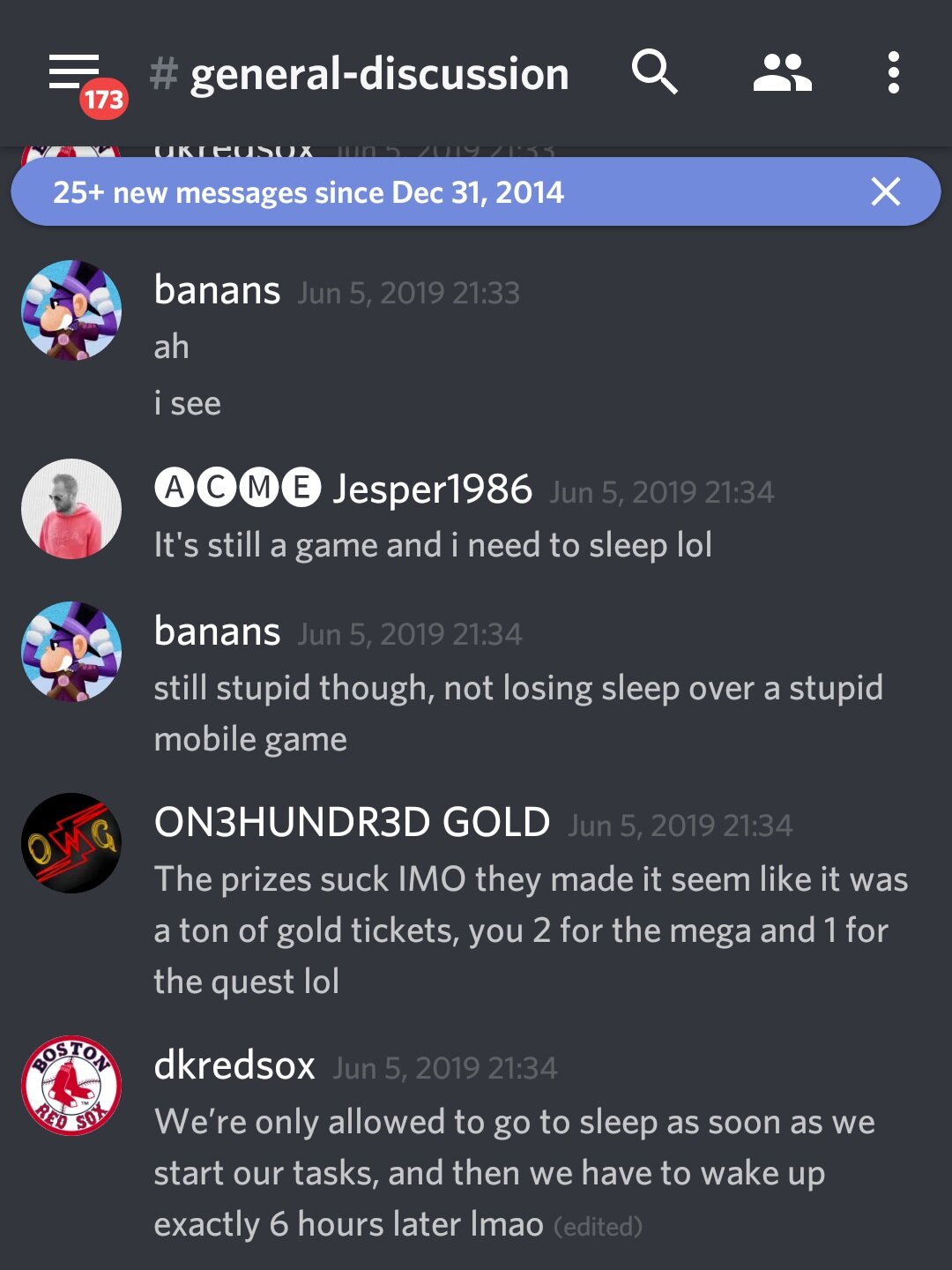  dkredsox: “Só é permitido dormir quando botamos nossas tarefas, e daí temos que acordar exatamente 6 horas depois lmao” 