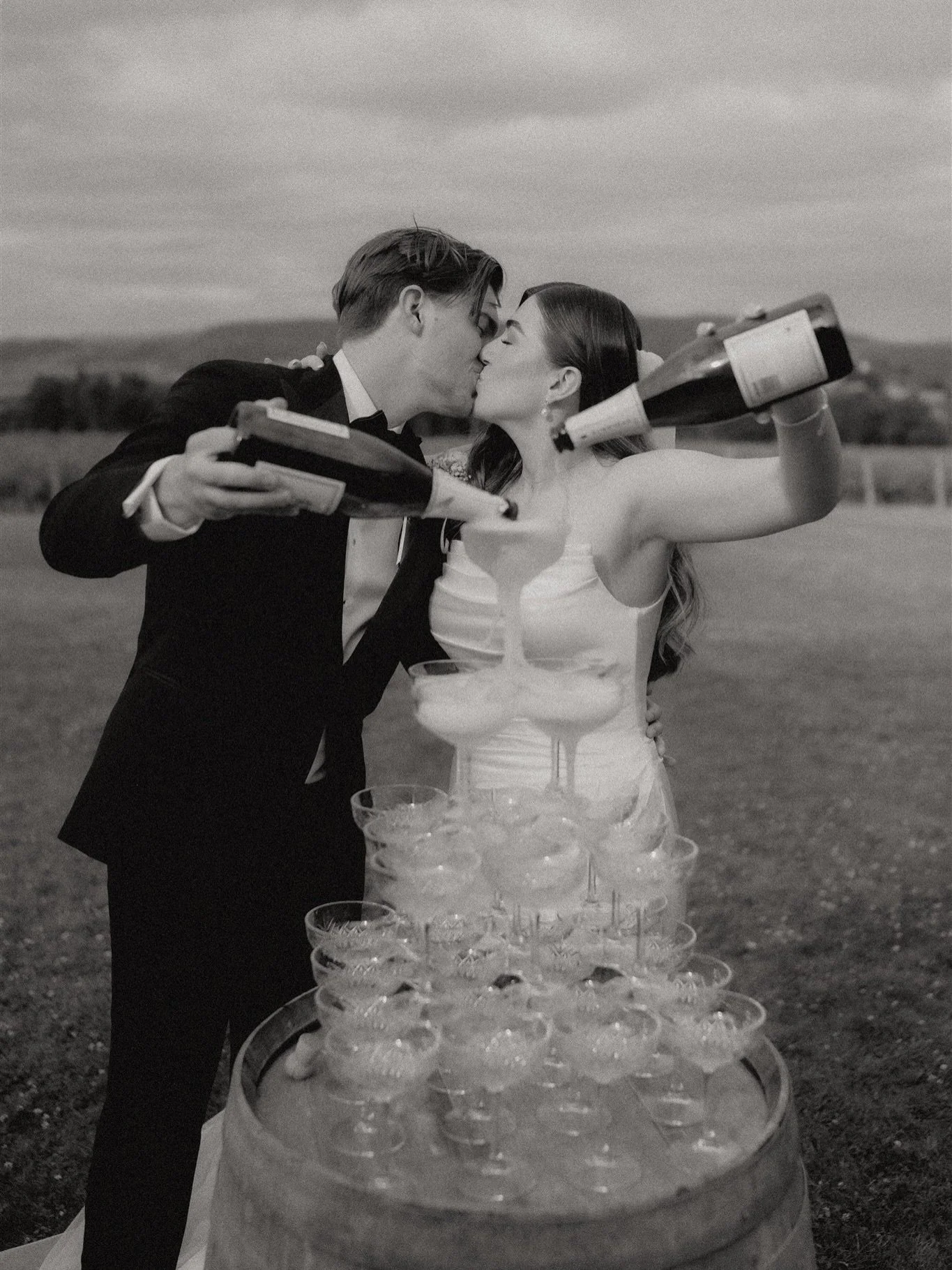 Kaya + Emily 🥂

Photographer - @jon.gazzignato 
Venue - @frogmorecreekevents 
Celebrant - @nataliefreemancelebrant 
Make Up - @glow.byelliegregory 
Hair - @hairbykaracoulson 
Florals - @valleyfloralboutique 
Dress - @confettiweddingstas 
Suit - @osc