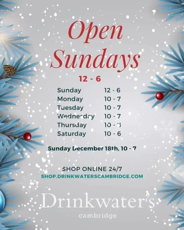 The Latest — Drinkwater's Cambridge