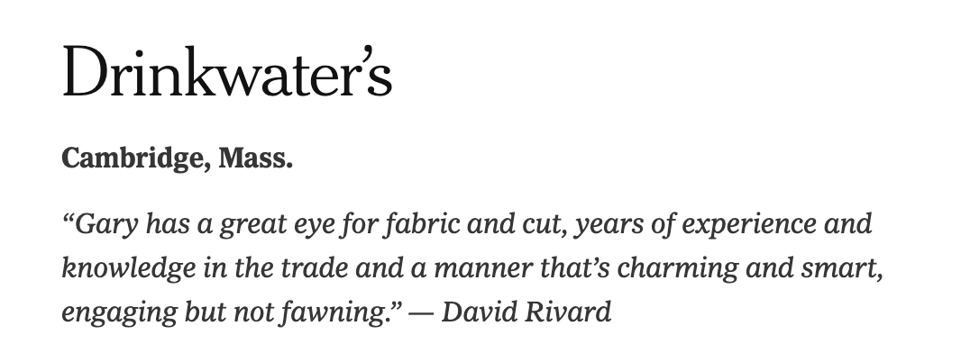 David Rivard quote