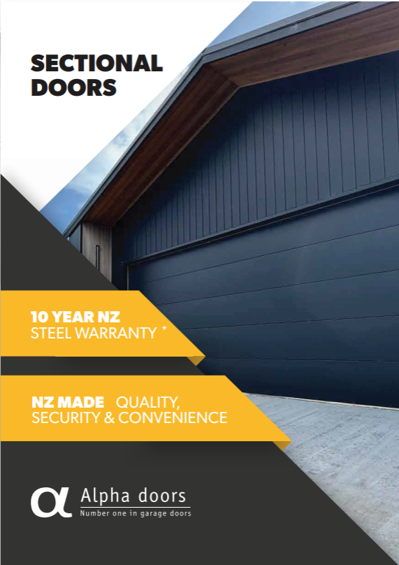Alpha Doors Sectional Door Brochure