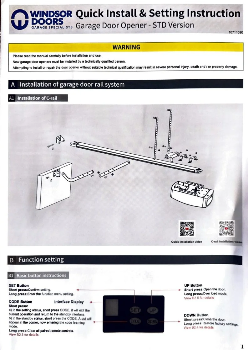 Windsor Auto Manual