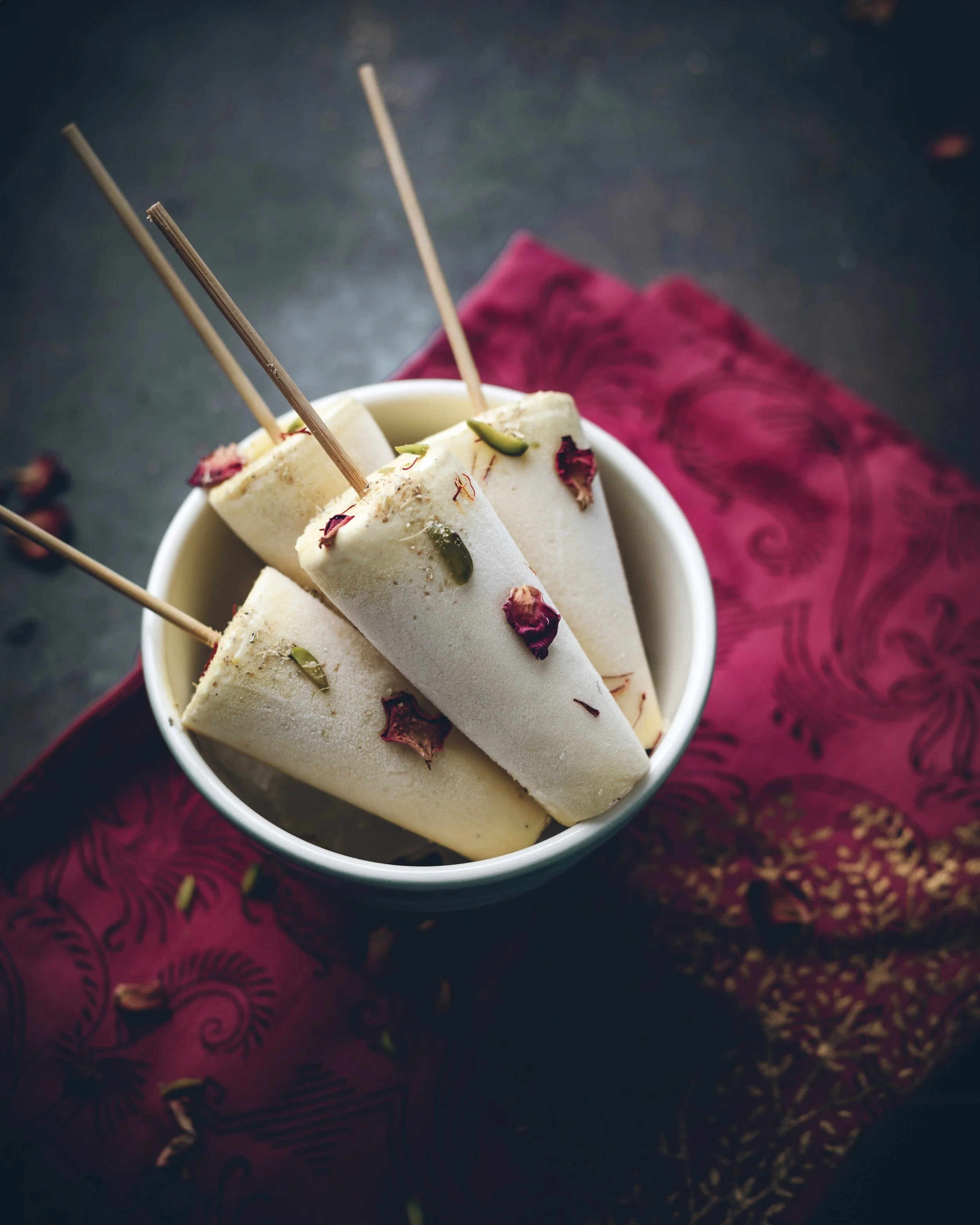 Ricotta Kulfi - "Accidental" Cottage Cheese Popsicles