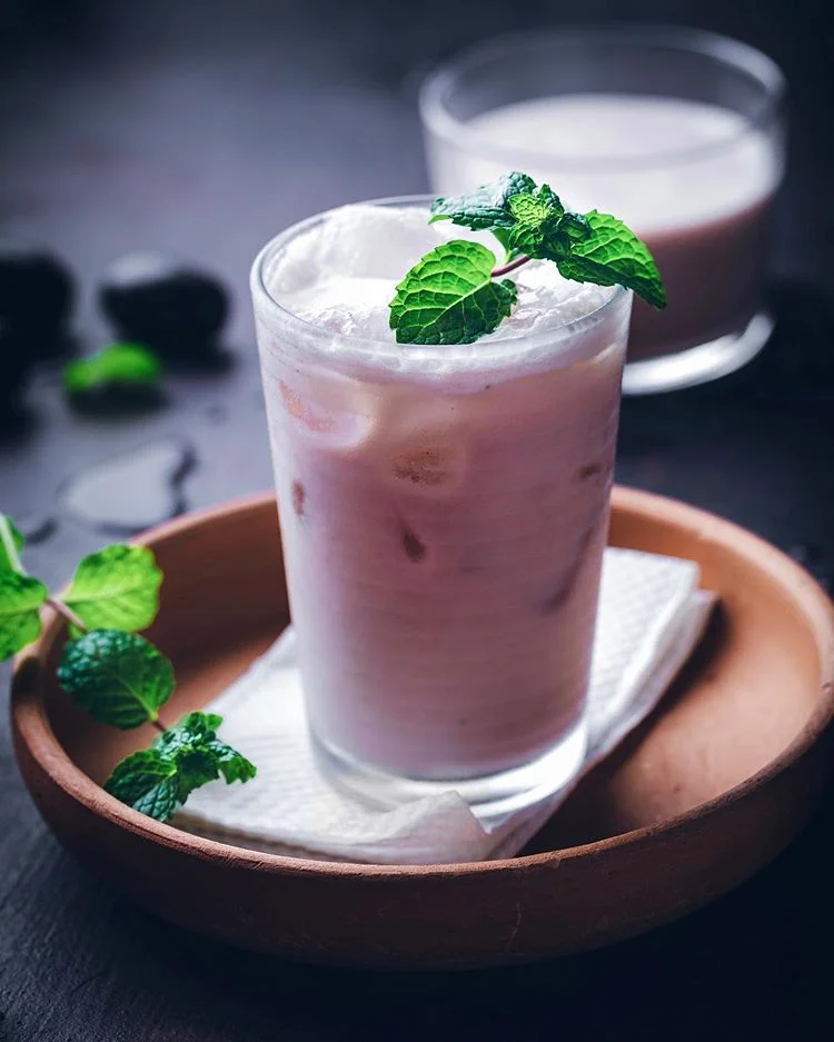 Jamun Lassi (Java Plum Buttermilk)