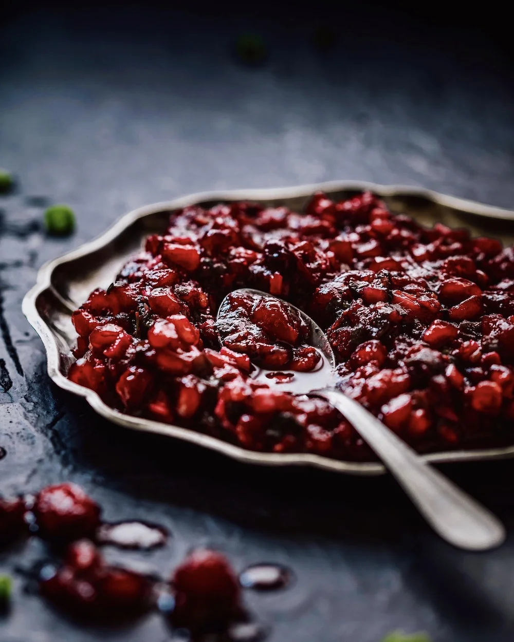 Cranberry and Pomegranate Salsa