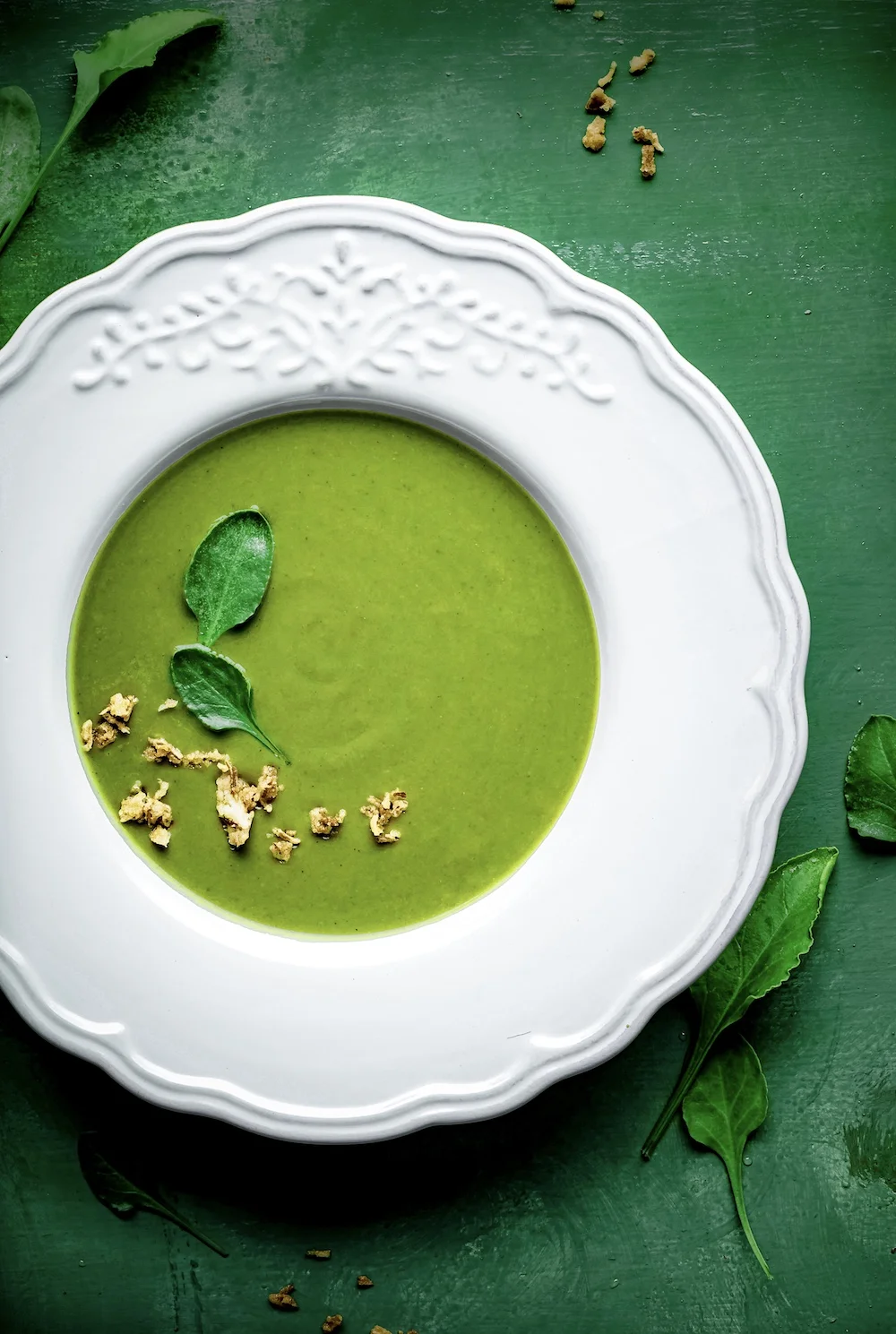 Curried Spinach and Coconut Soup