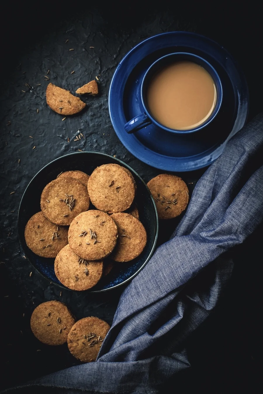 Cheesy Zeera Biscuits (Gluten-free)
