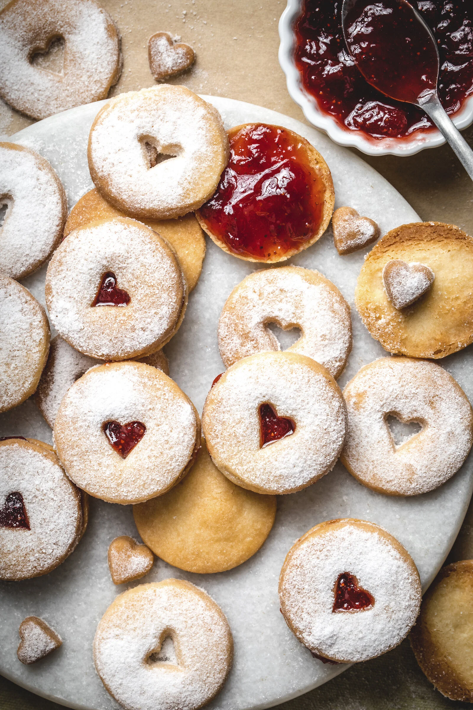 Linzer Cookies 
