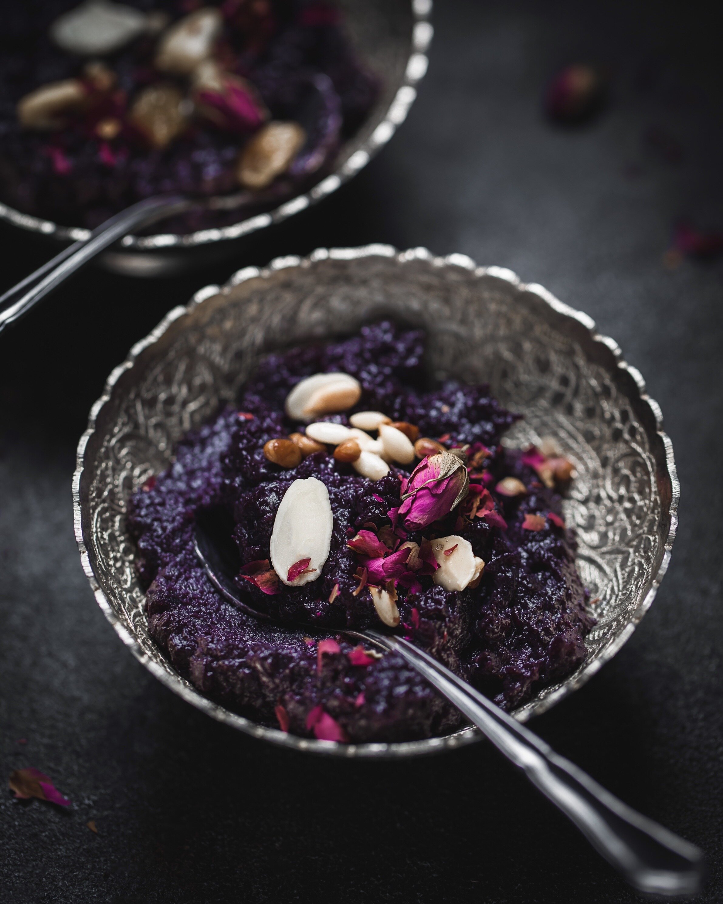 Purple Carrot Pudding (Kali Gajar Ka Halwa)