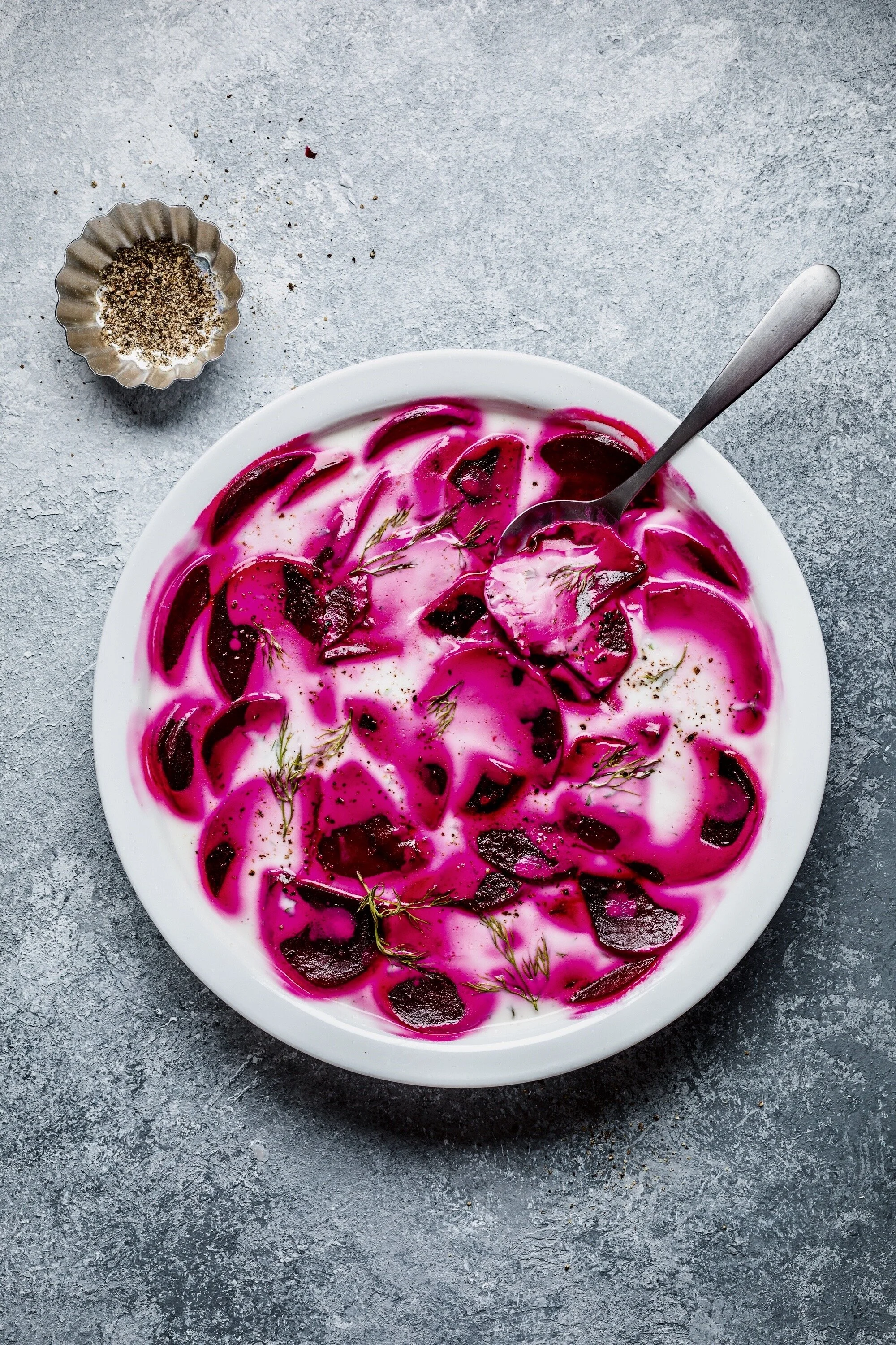 Chilled Beetroot and Yogurt Salad